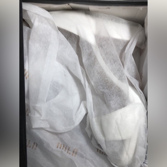 New! Women’s Size 10 White Block High Heel Open Toe - Picture 2 of 10